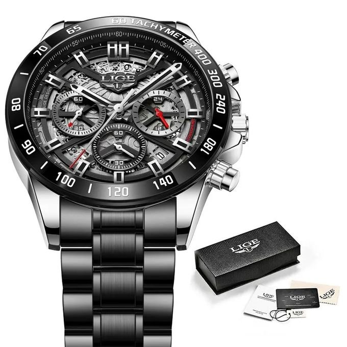 Montre-bracelet à Quartz Étanche Chronographe de Sport - Image 1 of 1