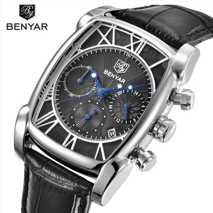 Montre Classique en Cuir - Image 1 of 1