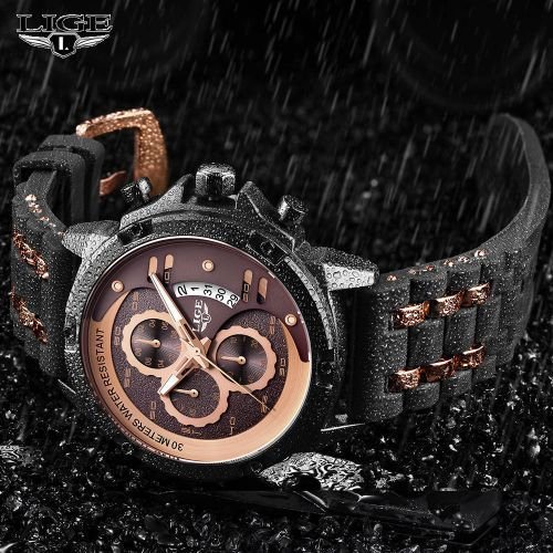 Montres Hommes Horloge Analogique Quartz Montre-bracelet - Image 1 of 1