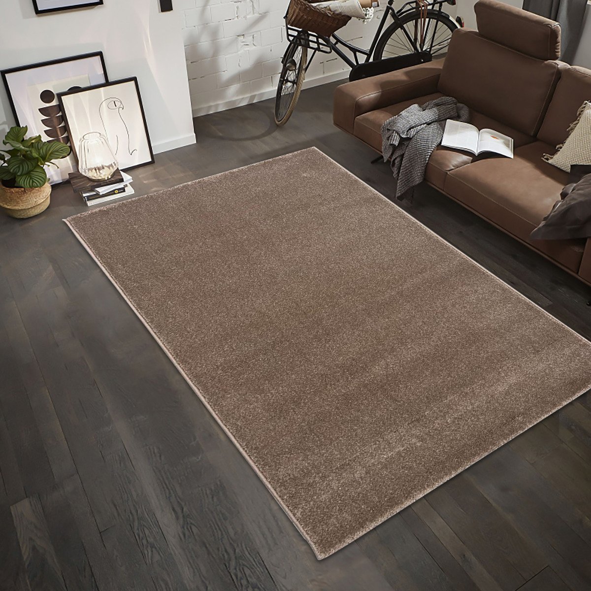 Tapis Palmo Taupe - Image 1 of 3