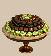 Coupe Verte à Pied Bronze - Image 1 of 1