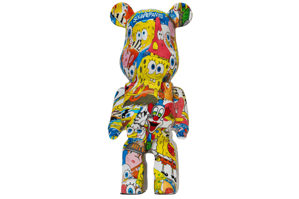 Bearbrick Bob L'Éponge - Image 1 of 1