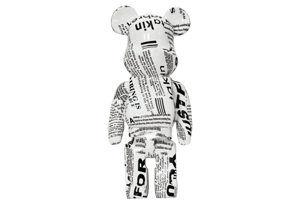 Bearbrick effet journal - Image 1 of 1