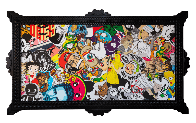 Tableau Sticker mania - Mashup explosif - Image 1 of 1