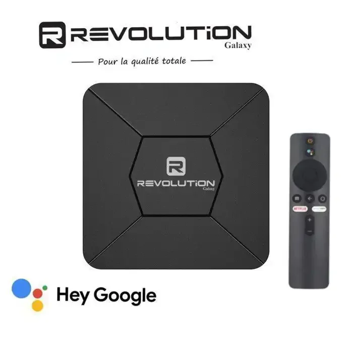Box TV  - X197 - Android 14 - 4K Ultra HD - RAM 2Go - Stockage 16Go - Image 1 of 4