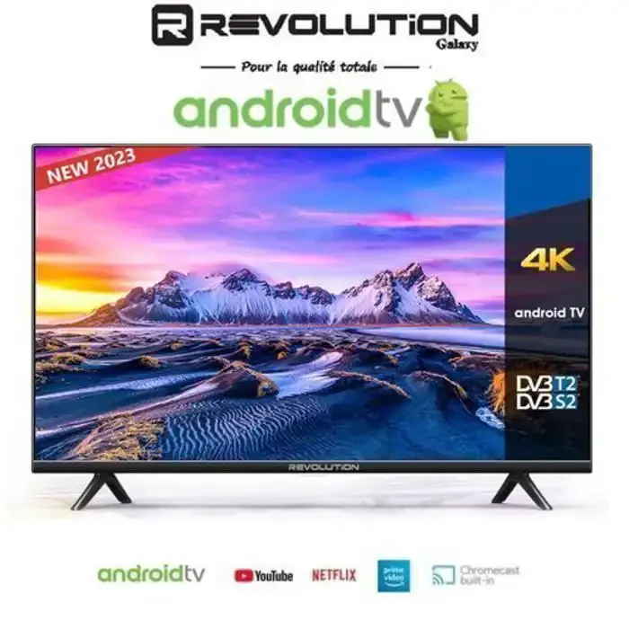 Téléviseur 50  - Galaxy - 4K UHD - Smart TV - Récepteur Intégré + HDMI + USB - Image 1 of 4