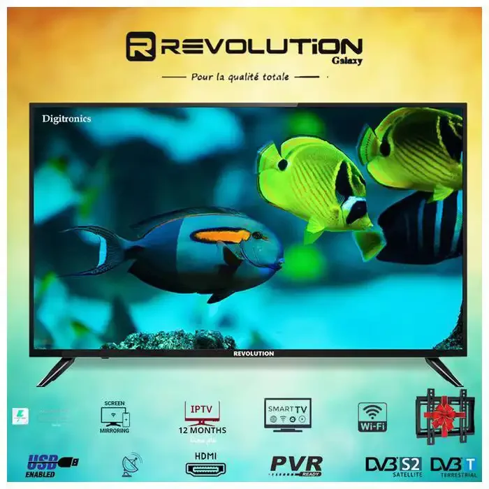 TV LCD 40 - Galaxy - FHD - Wifi - Récepteur Intégré - Image 1 of 4