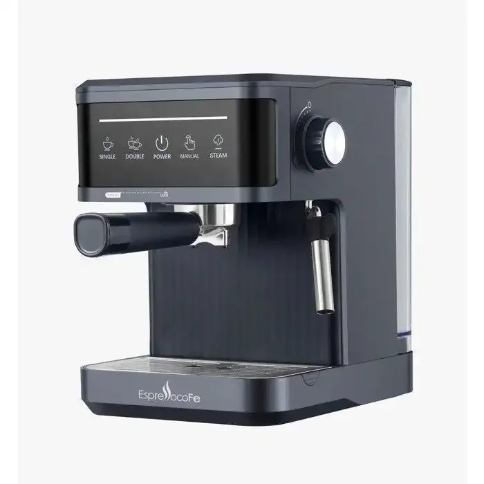 EspressoCoFe Machine à Café Espresso 15 Bar, Cafetière Expresso – Tactile - Image 1 of 4