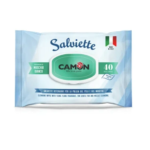 Lingettes Camon au musc blanc - Image 1 of 3
