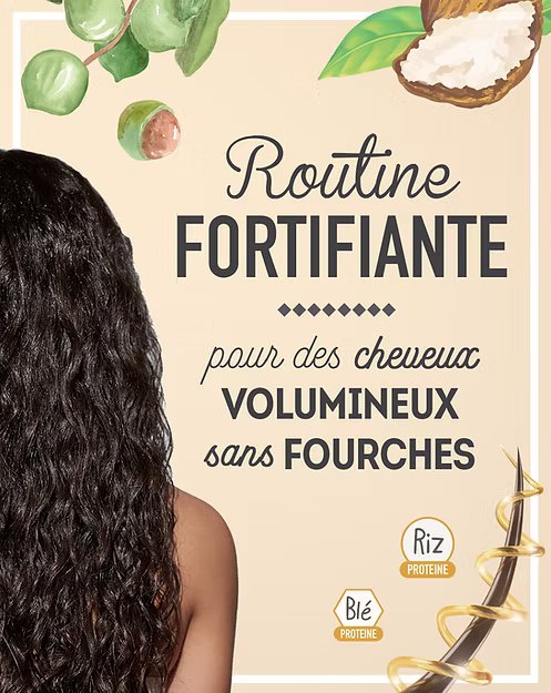 Routine Fortifiante pour des Cheveux en Volume et sans Fourches - Image 1 of 4