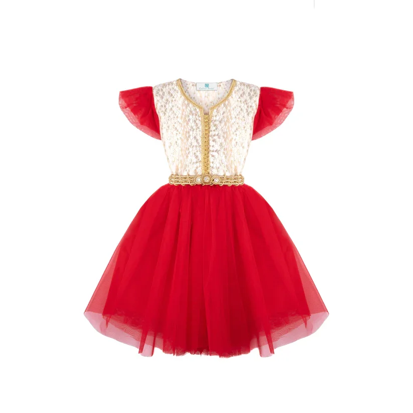 Caftan sans Manches en Brocart  - Image 1 of 4