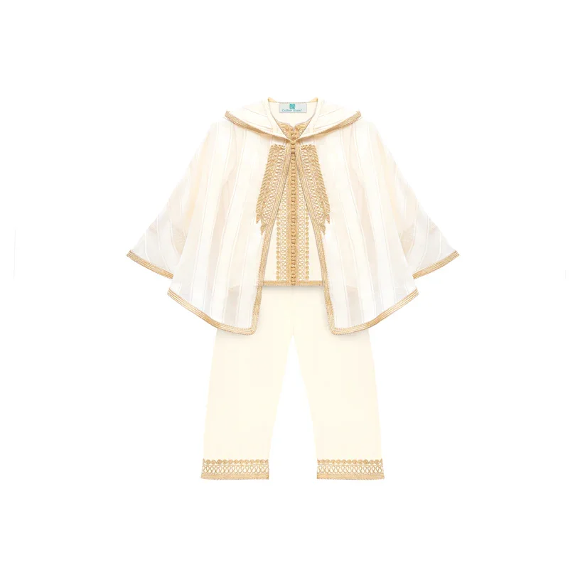 Jabador pour enfant avec selham - beige - Image 1 of 4