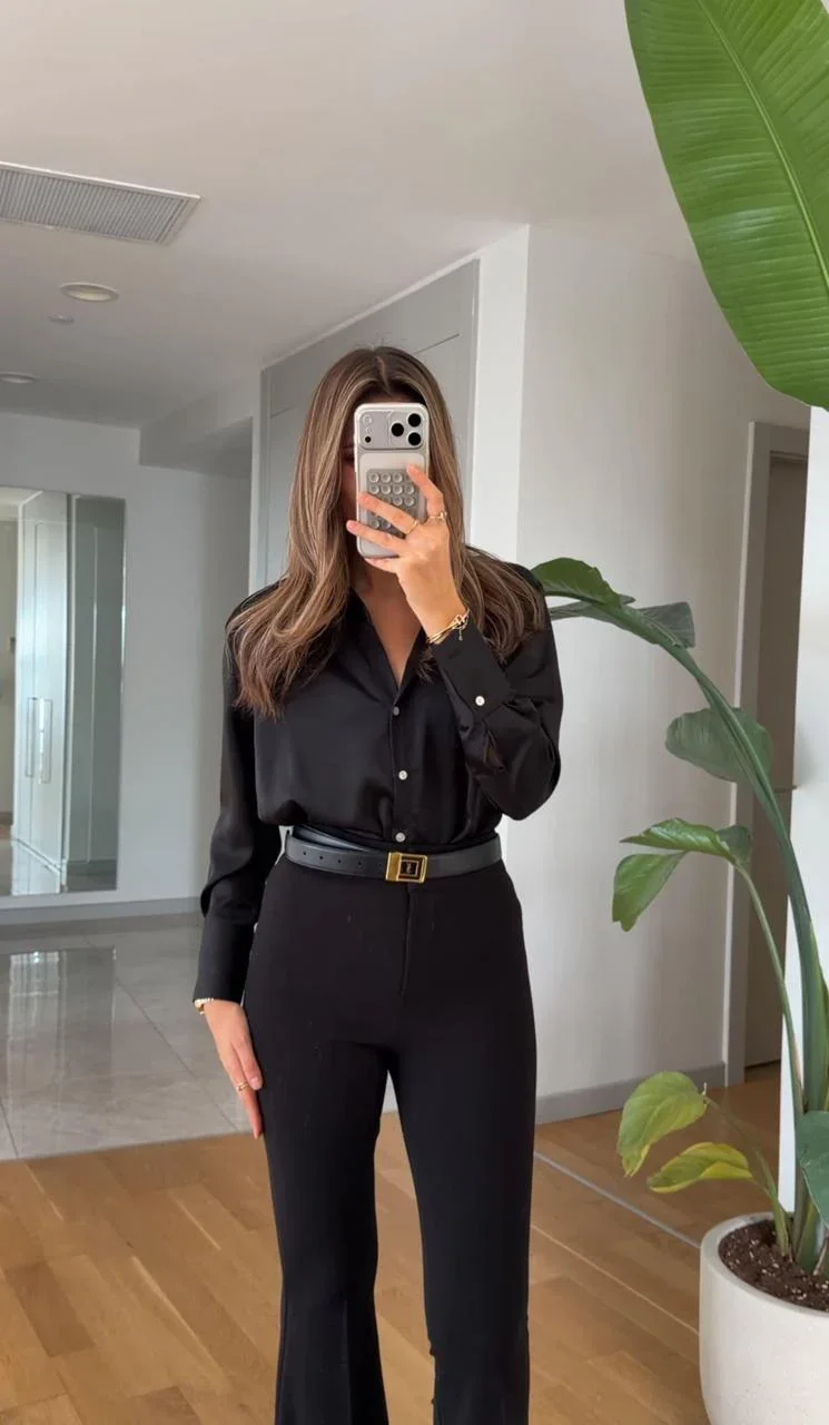 Chemise satiné - Image 1 of 3