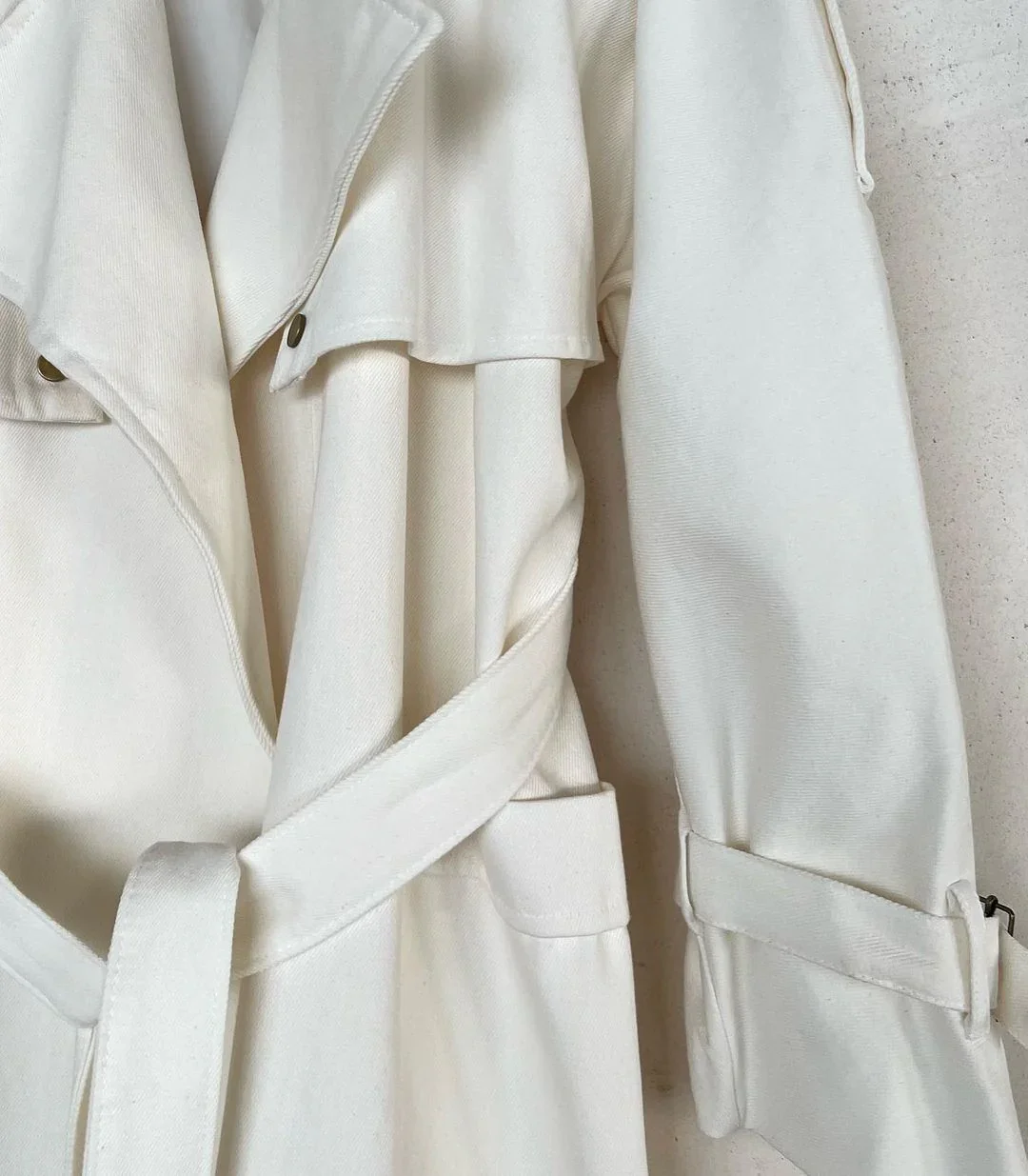 Trench-coat Blanc Cassé - Image 1 of 3