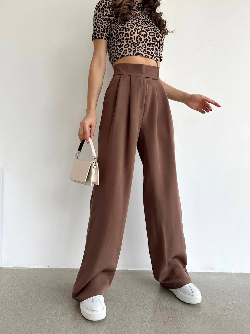 Pantalon Palazzo Avec Scratch - Image 1 of 2