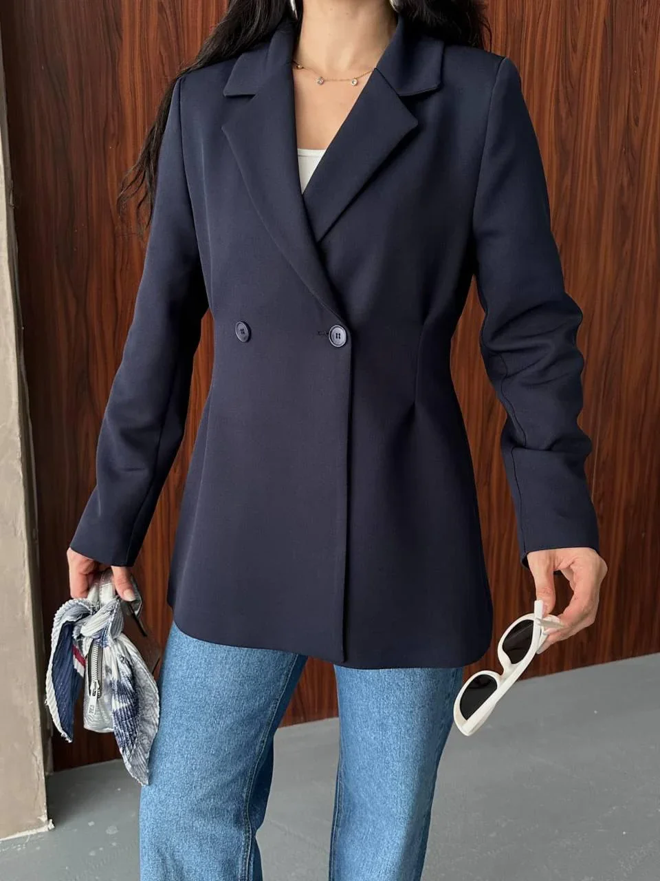 Blazer Classique - Bleu Marine - Image 1 of 2