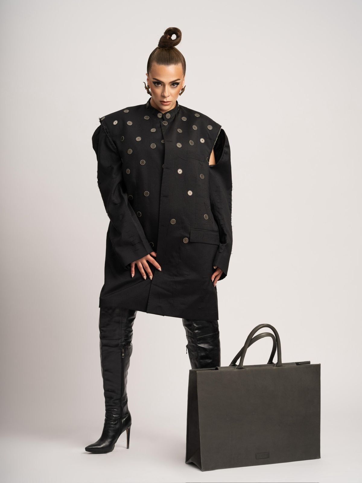 Manteau Blazer Japonais Unisex - Image 1 of 4
