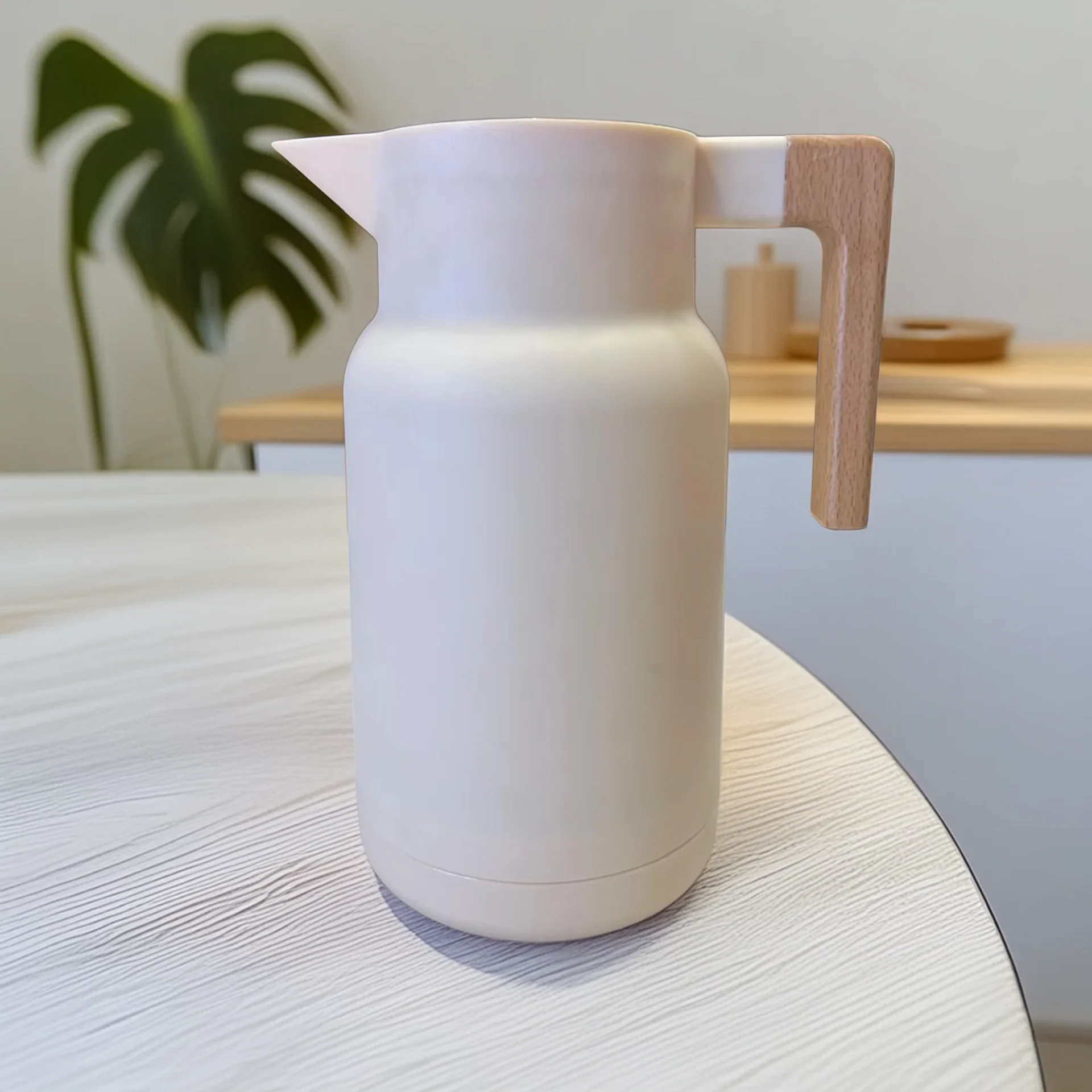 THERMOS EN BOIS CREME - Image 1 of 1