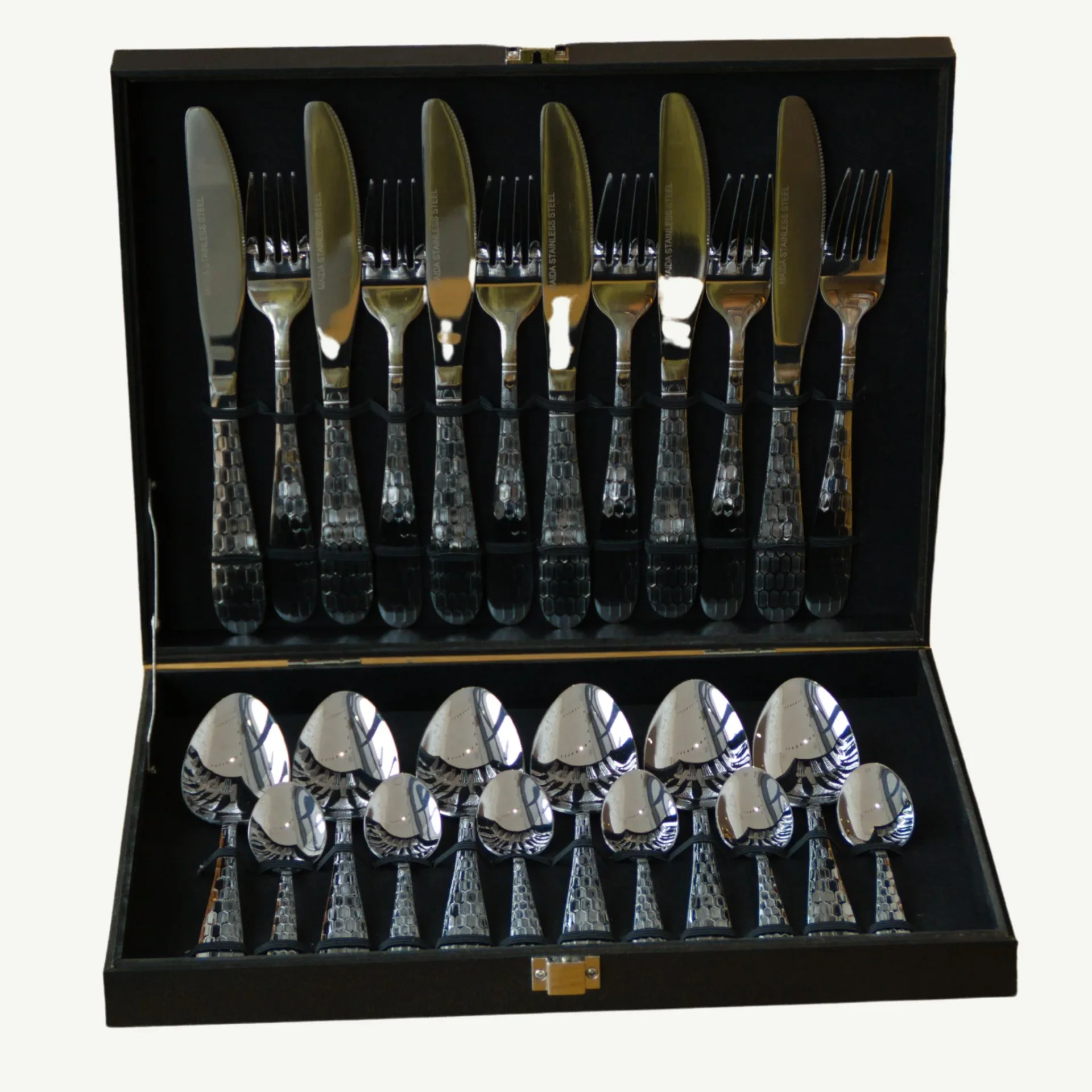 1 Ménagère 24 Pièces Hony Silver Pour 6 Personnes - Image 1 of 4