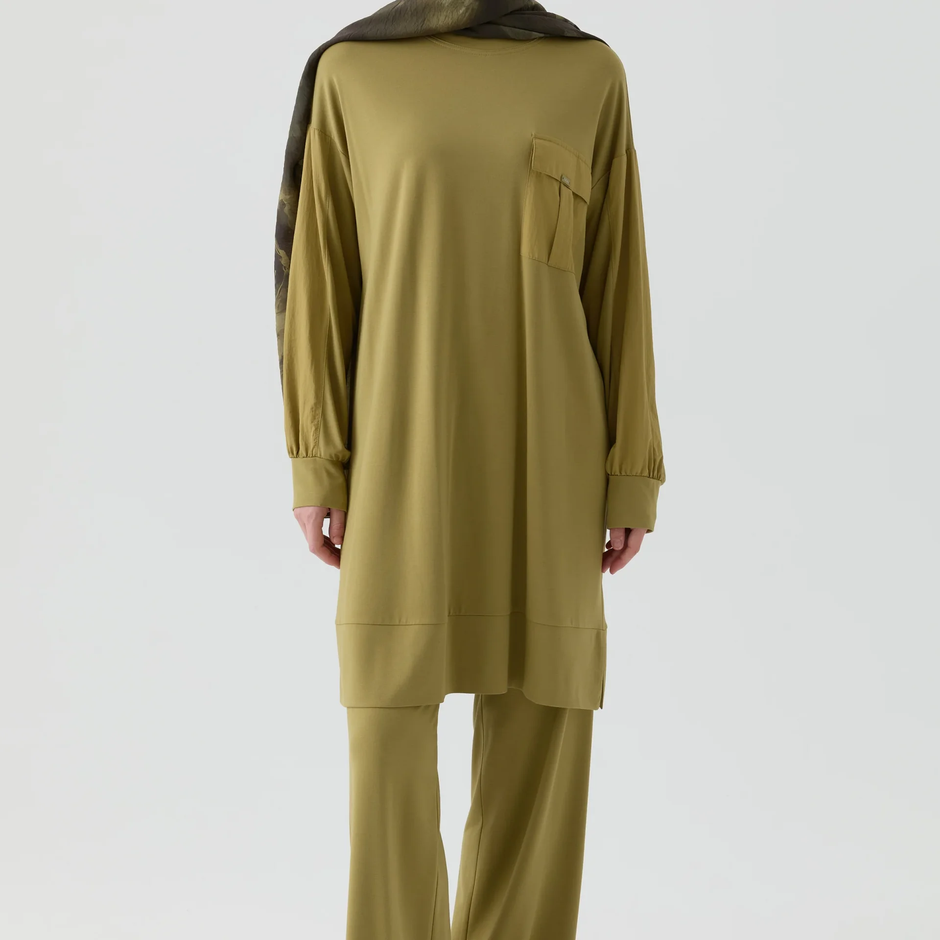 Pantalon En Tricot Avec Poches - Image 1 of 1