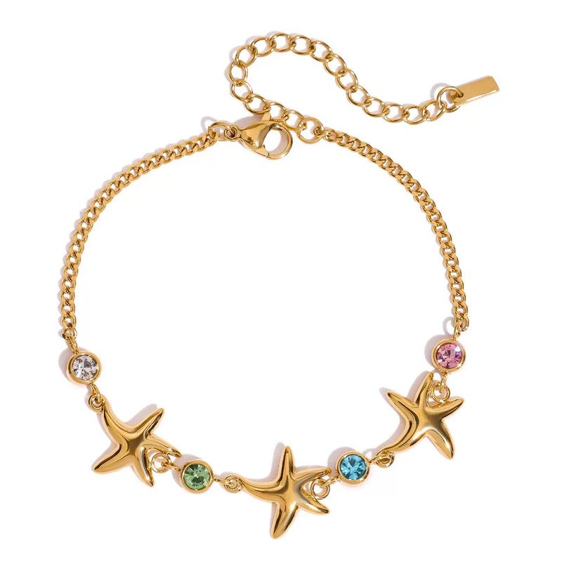 Bracelet Plaqué  Or Bgn108 - Image 1 of 3