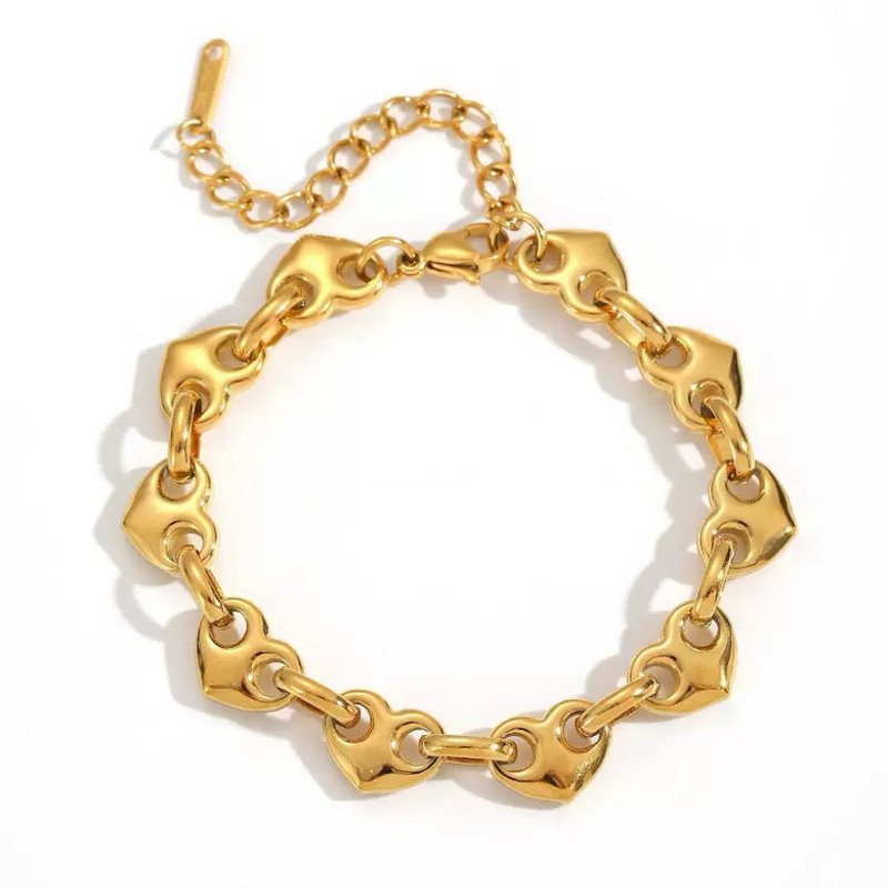 Bracelet Plaqué  Or Bgn122 - Image 1 of 2