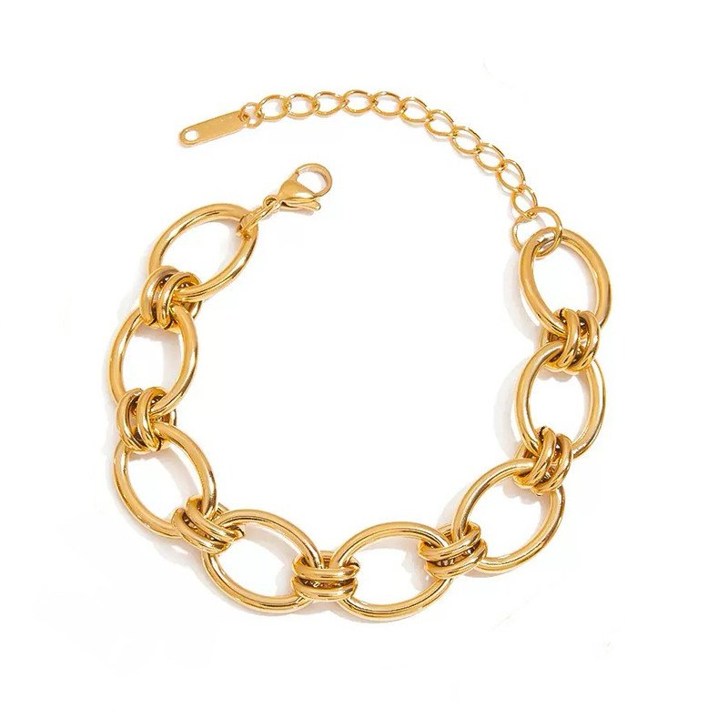 Bracelet Plaqué  Or Bgn124 - Image 1 of 2
