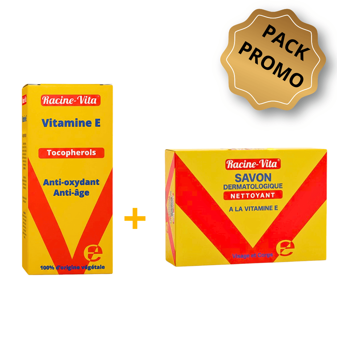 Pack Serum Vitamine E 10ml + Savon Vitamine E 80 Gramme - Image 1 of 1
