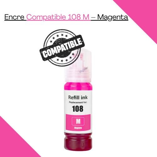 Encre Compatible 108 M  - Image 1 of 1