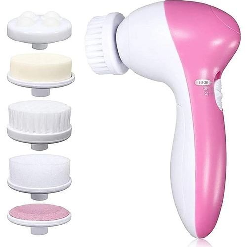 Brosse Électrique De Nettoyage Et Soin Du Visage, 5 En 1 - Image 1 of 4