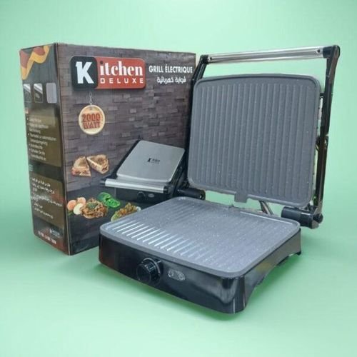 Grill Panini 2000w – Ouverture 180° – Revêtement Antiadhésif - Image 1 of 4