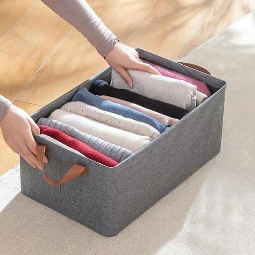 Boîte De Rangement Pliable Pour Vêtements Et Jouets - Image 1 of 4