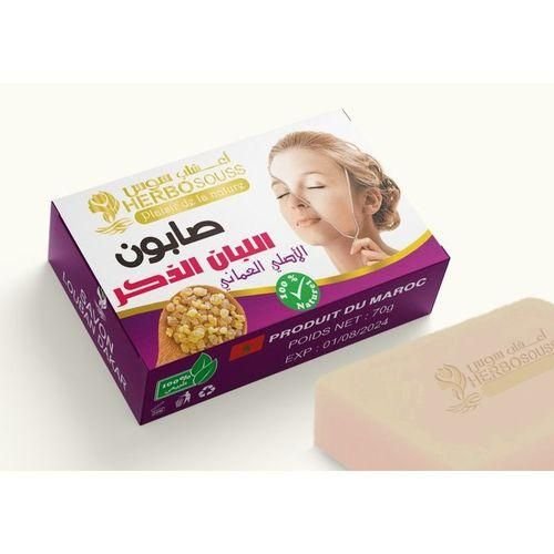 Savon Louban Dakar Encens Bio, Soin Visage Et Corps, Peau Douce Et Purifiée - Image 1 of 1