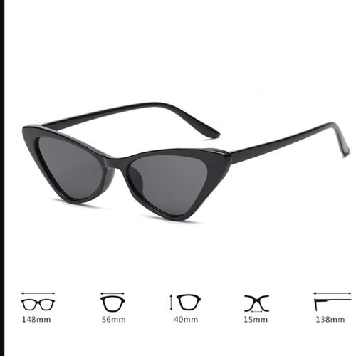 Pack De 3 Lunettes De Soleil Œil De Chat , Noir, Blanc Cassé Et Marron Transparent - Image 1 of 4