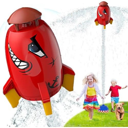 Jouet Arrosage Fusée D'eau - Lance-roquettes Extérieur Pour Enfants - Image 1 of 4