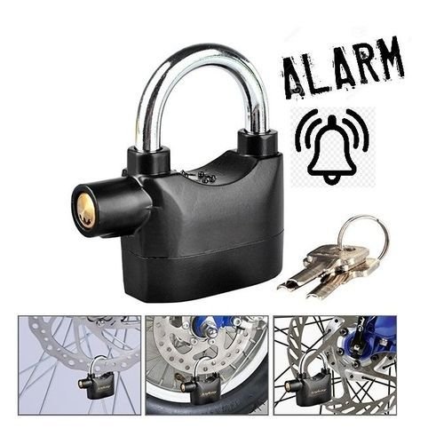 Cadenas D'alarme Pour Moto Et Vélo Et Magasins Avec Système De Sirène Intégré - Image 1 of 4