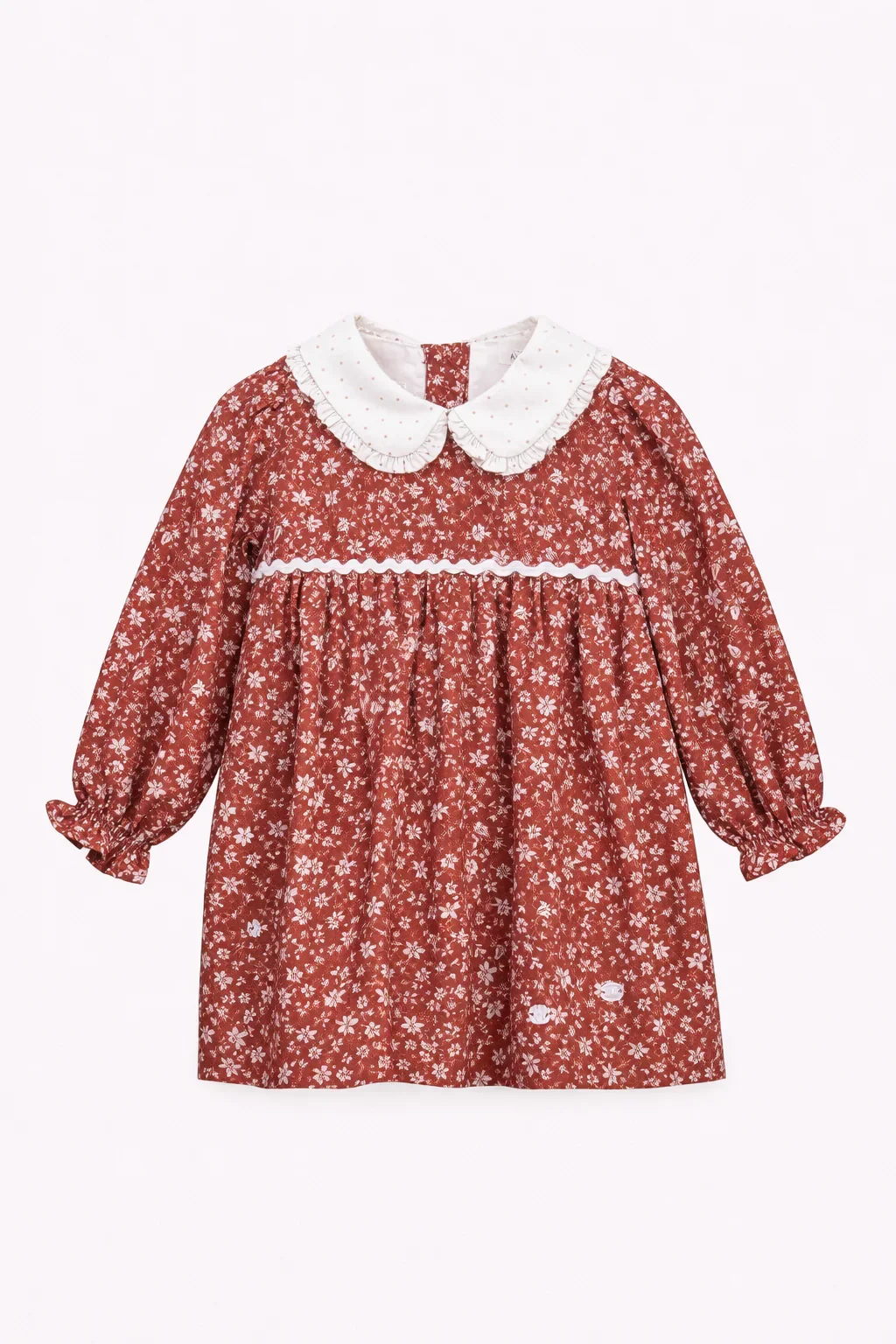 Robe Fleurie Pour Bébé Fille – Style Champêtre Et Confort - Image 1 of 4