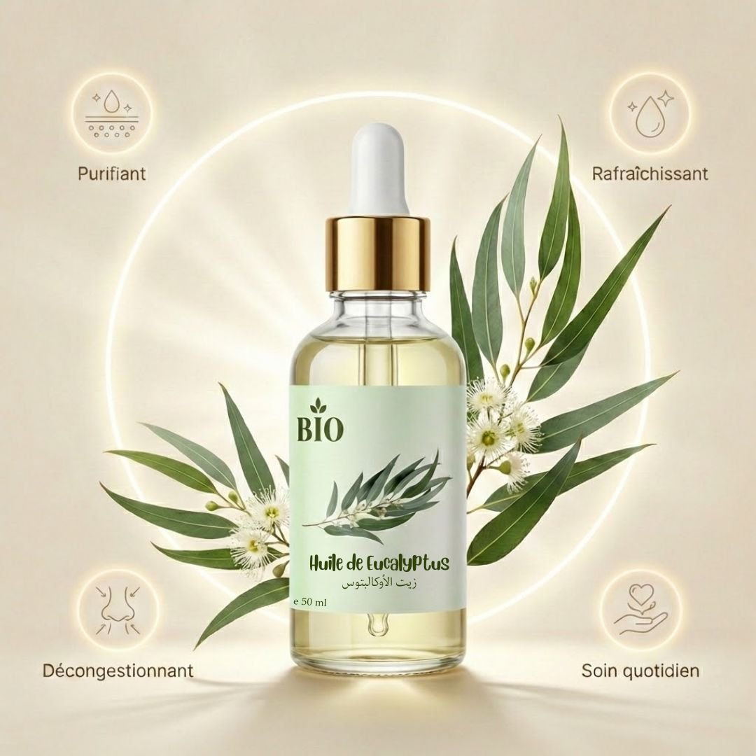 Huile de Eucalyptus   cosmétique bio naturel - Image 1 of 1