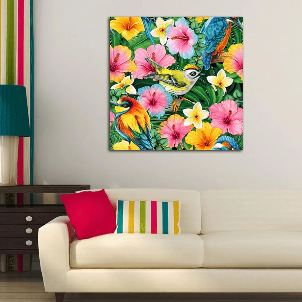 Tableau Hibiscalia – Art Floral - Image 1 of 2