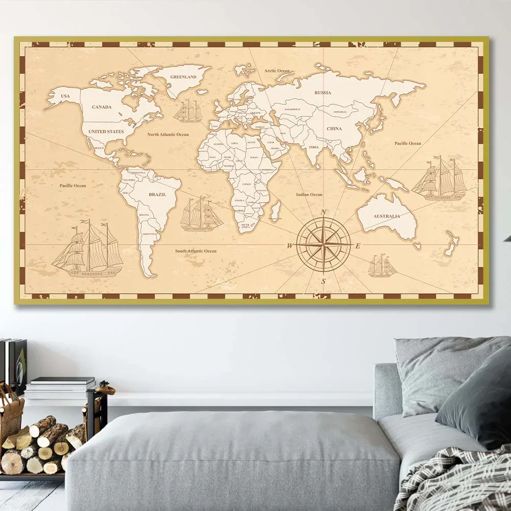 Tableau Legacy Atlas – Carte Du Monde - Image 1 of 4