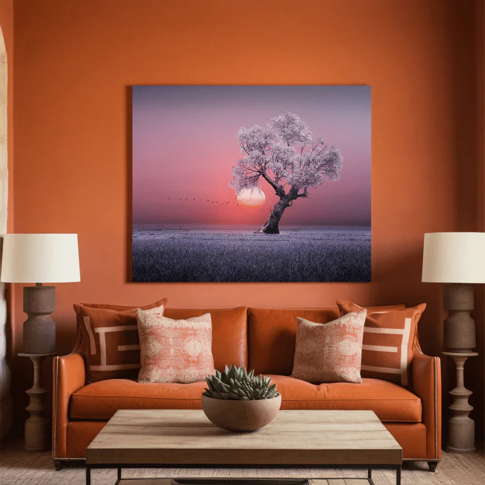 Tableau White Tree – Évasion Naturelle - Image 1 of 3