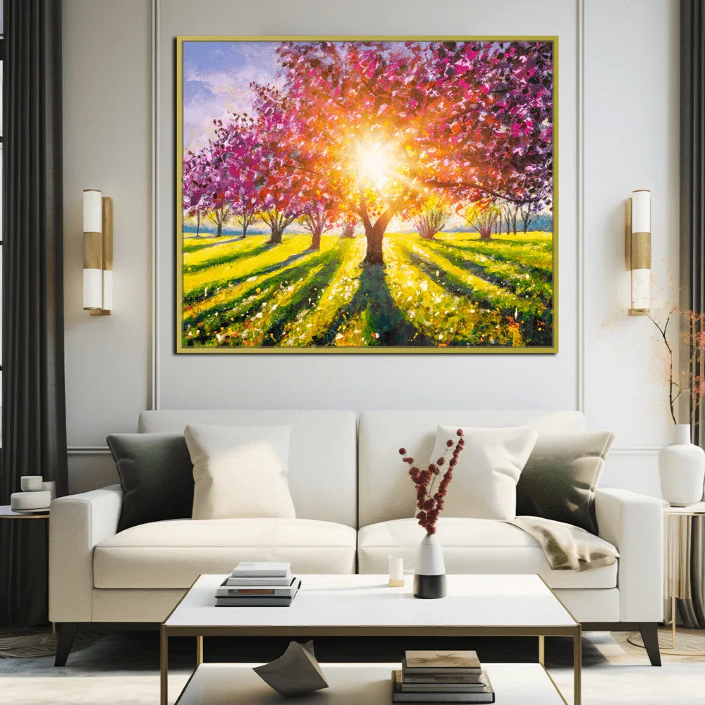 Tableau Spring Rays – Évasion Naturelle - Image 1 of 1