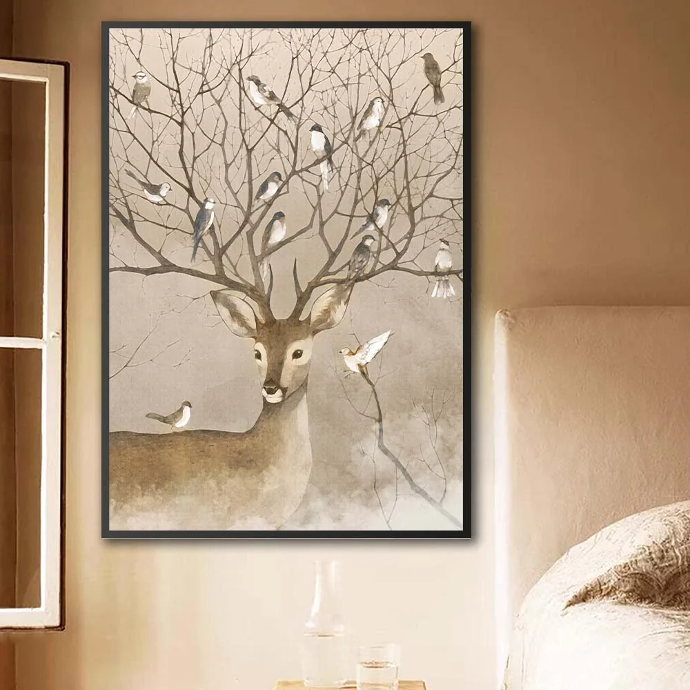 Tableau Nordic Serenity – Voyage Artistique - Image 1 of 4
