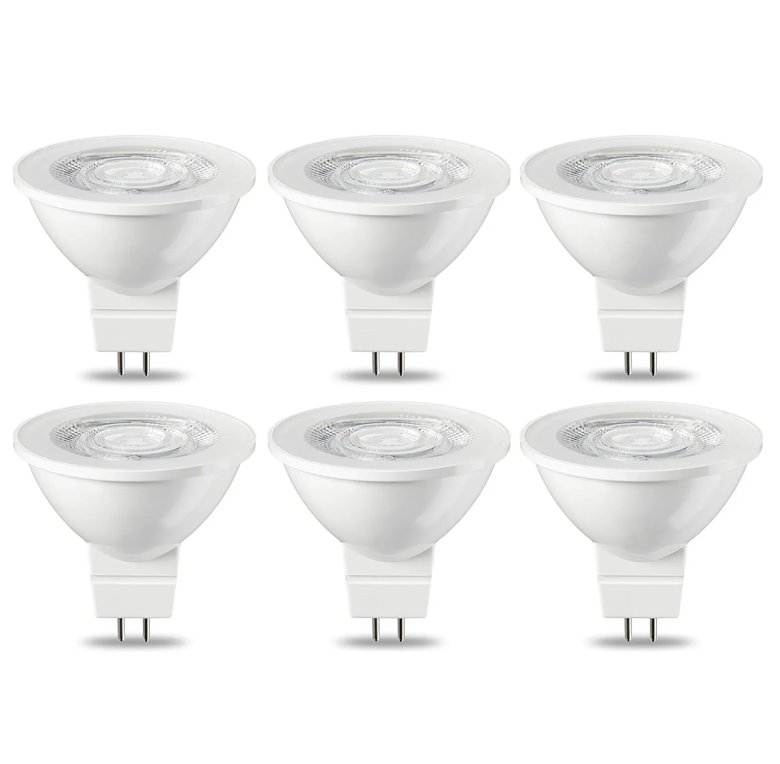 Lot 6 Ampoules Gu5.3 / Mr16 7w – Éclairage Led - Image 1 of 3
