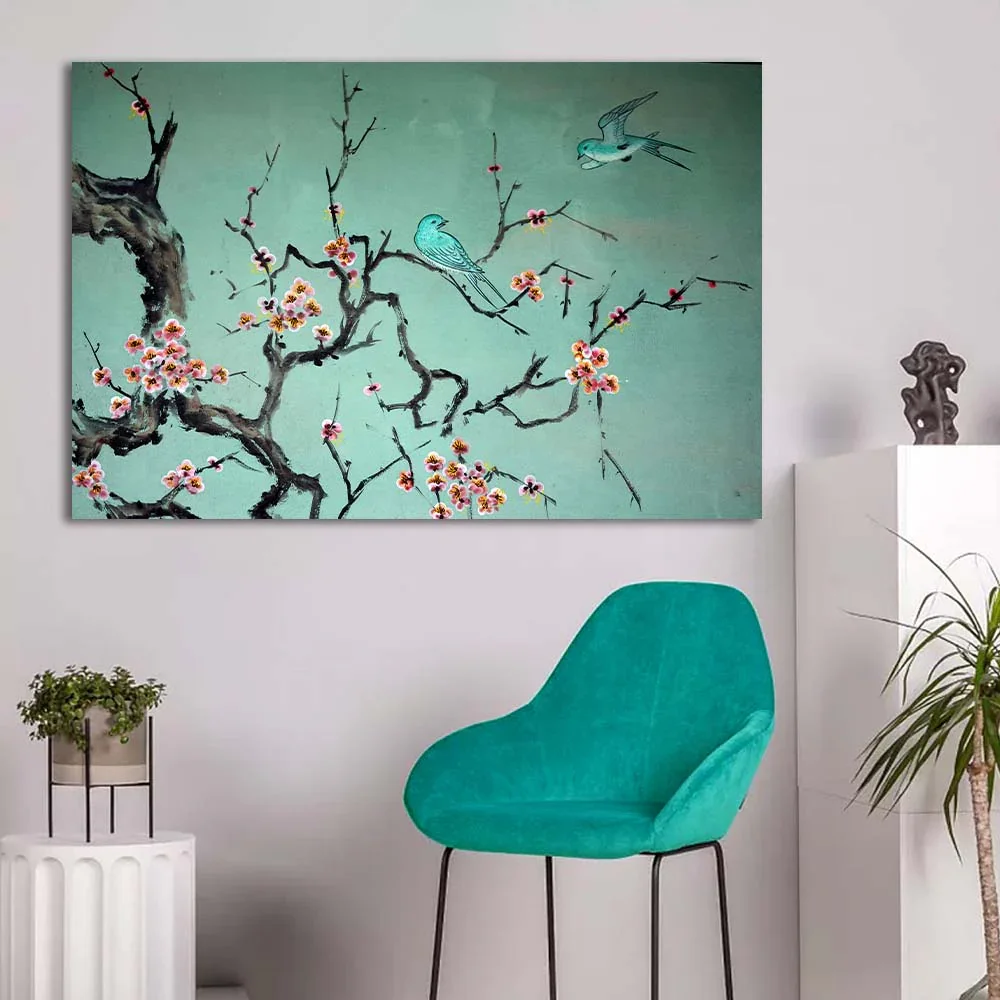 Tableau Sakura Bloom – Voyage Artistique - Image 1 of 2