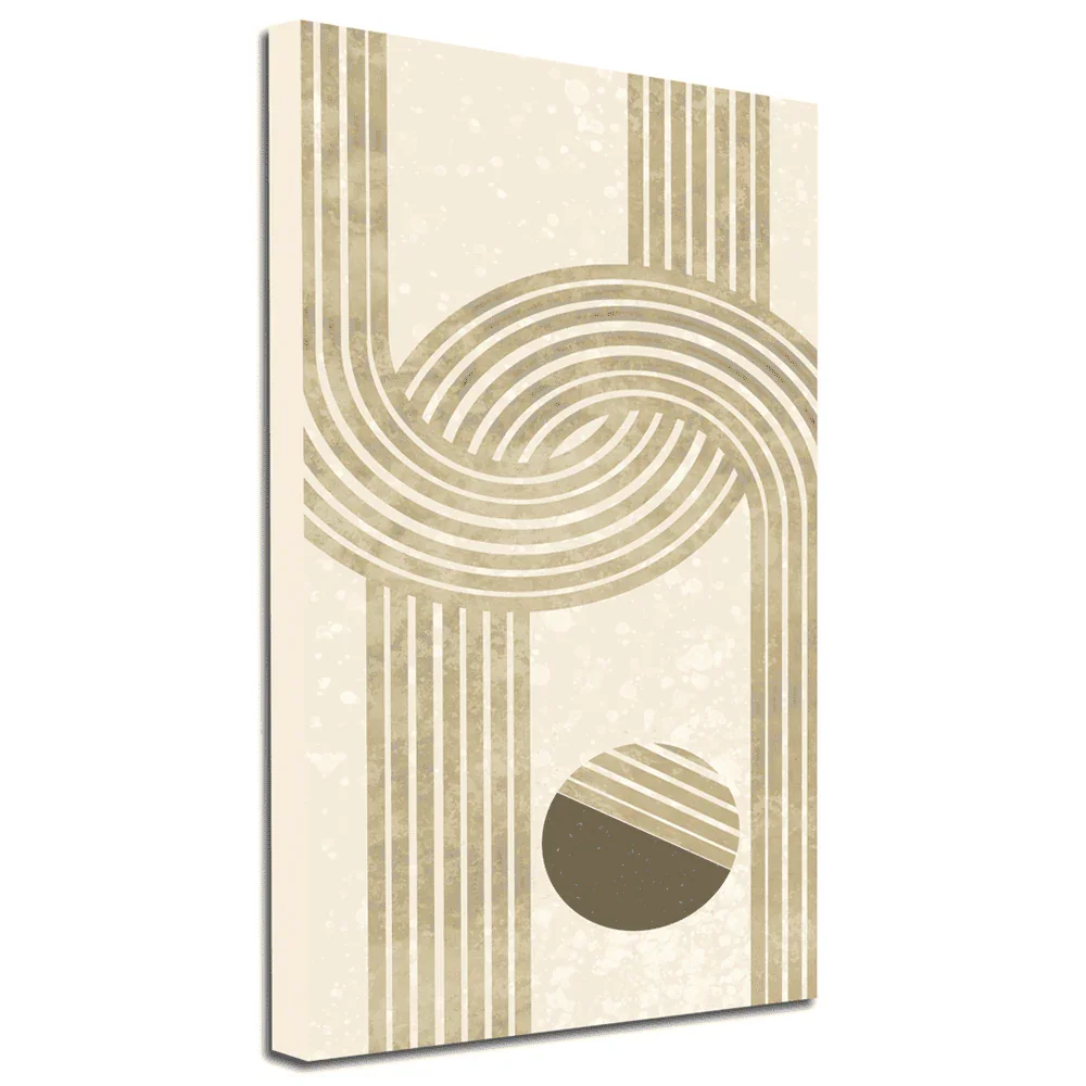 Tableau Geometric Shapes – Art Abstrait - Image 1 of 3
