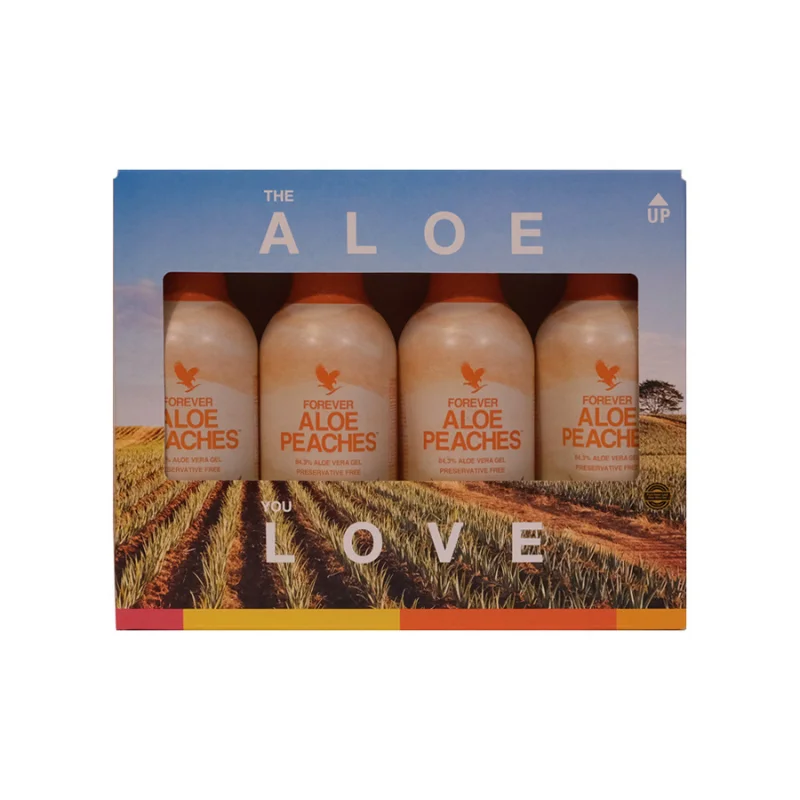 4-pack - Forever Aloe Peaches - Image 1 of 2