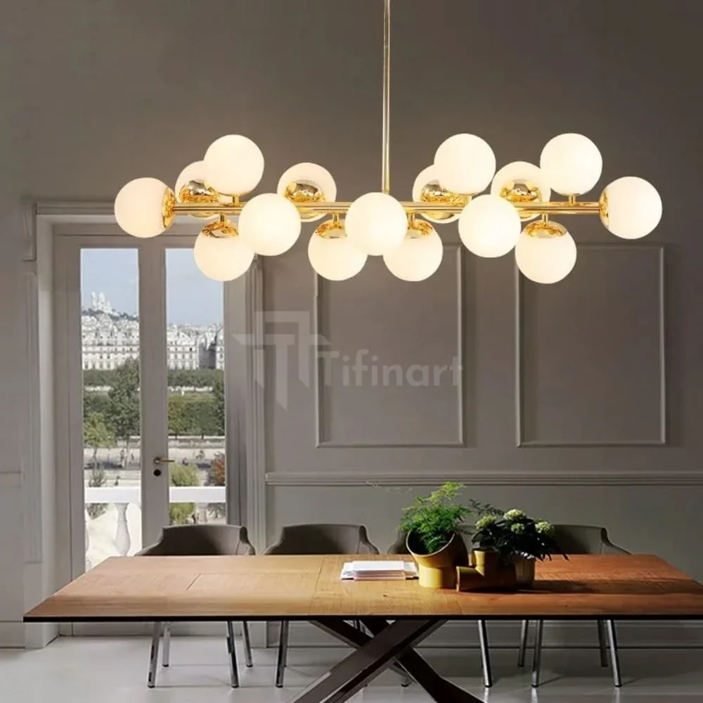 Suspension Kai – Design Doré - Image 1 of 4