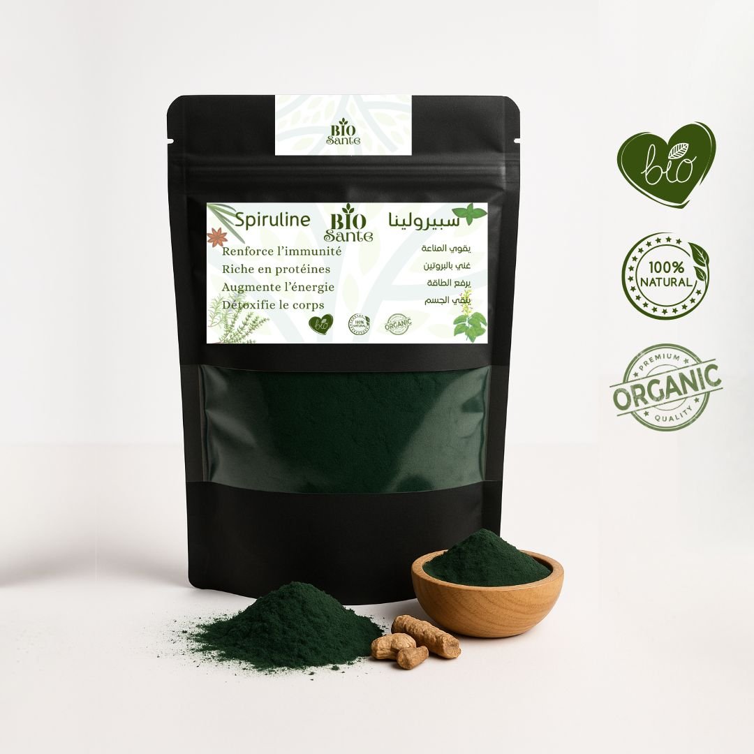 Spiruline Poudre Pure Qualité Premium Immunité Énergie  - Image 1 of 1