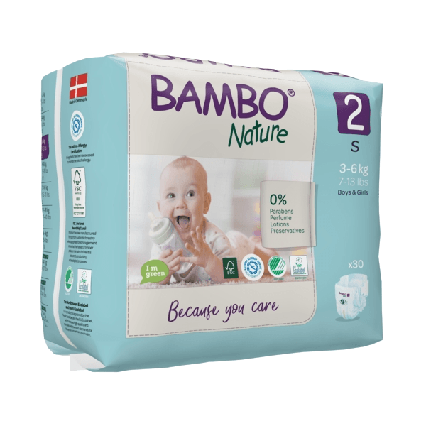 Bambo Nature Couche Bébé 3-6 Kg (taille 2) - Image 1 of 1